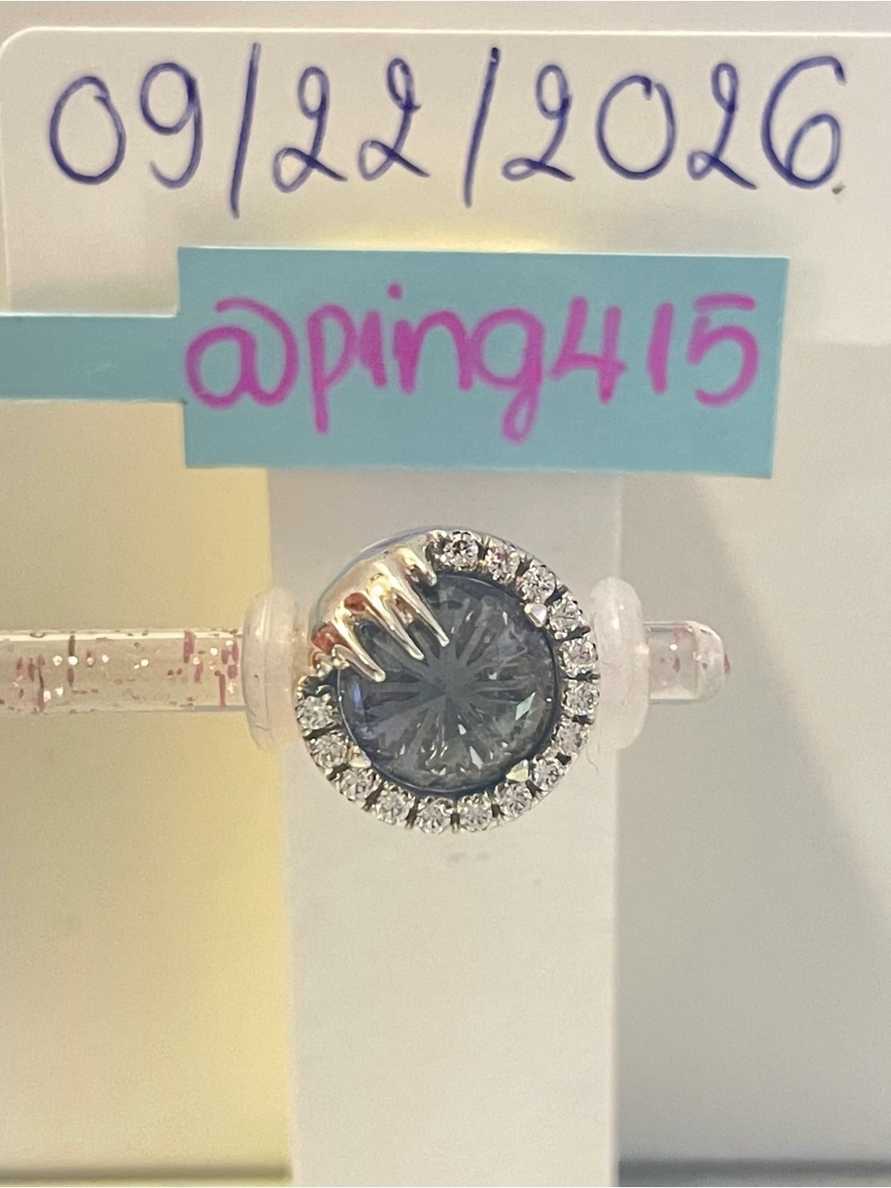 Pandora Disney Winter Crystal Frozen 2 Charm